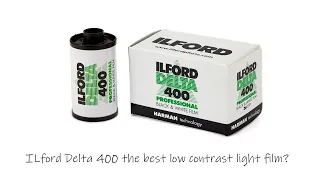 Is Ilford Delta 400 the best low contrast light film