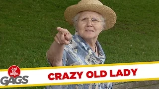 Crazy Old Lady Pranks - Best of Just For Laughs Gags