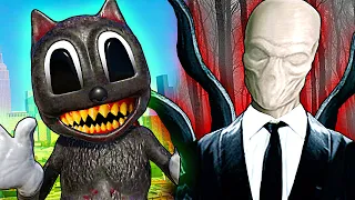 МУЛЬТЯШНЫЙ КОТ VS СЛЕНДЕРМЕН ✅ CARTOON CAT КАРТУН КЭТ SCP 1923 против SLENDERMAN СТРАШНЫЕ ИСТОРИИ