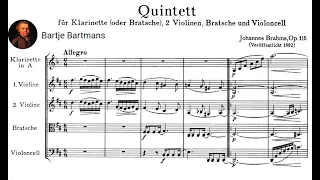 Johannes Brahms - Clarinet Quintet, Op. 115 (1891)