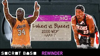 The wild comeback finish to the 2000 Lakers-Blazers playoff series deserves a deep rewind