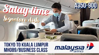 ✈️ Satay Lover on Malaysia Airlines Business｜Tokyo to Kuala Lumpur｜MH089