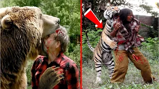 TOP 10 MOST AGGRESSIVE ANIMALS IN THE WORLD!!😨🐘🐊