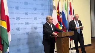 UNSG Antonio Guterres on students' protest: "It is essential to guarantee Freedom of Expression"