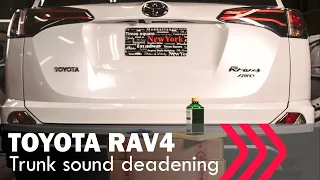 Trunk Sound Deadening  Toyota Rav 4😎