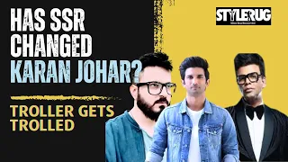 Sushant Singh Rajput Changed Karan Johar? | Bollywood Drama Queen Cries | StyleRug