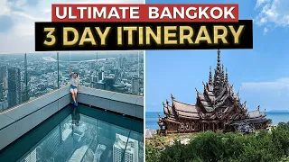 The Ultimate 3 Day BANGKOK Itinerary | Thailand Travel Guide (2023)