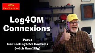 Log4OM Connexions Part 1 - CAT Controls using OmniRig