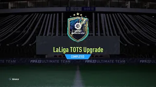 Guaranteed LaLiga Tots Upgrade Pack Fifa 22 Ultimate Team