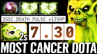 🔥 7.30 MOST CANCER HERO - 2s Death Pulse BUFFED Necrophos Octarine Core WTF Update Dota 2 Pro