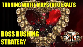 [POE 3.14]Turning WHITE maps into EXALTS? Cheap Boss Rushing Strategy