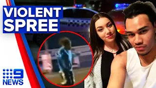Man facing 40 charges for violent rampage | 9 News Australia