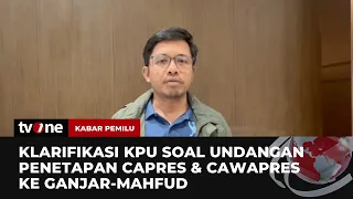 Polemik Undangan untuk Ganjar Mahfud, KPU Buka Suara | Kabar Pemilu tvOne