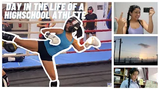 Day in the life of a High school athlete 🥋🥊