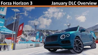 January DLC Overview - Forza Horizon 3