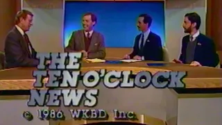 November 27, 1986 Detroit Channel 50 Ten O'Clock Evening News ... Thanksgiving ... Full Broadcast