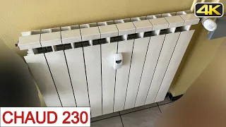 Chaud230-Le radiateur fait du bruit-On entend le passage de l'eau-Chauffage collectif