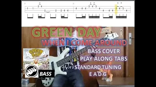 Green Day - When I Come Around (Bass Cover / Play Along Tabs)