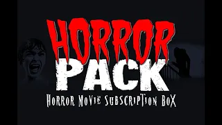 Horror Pack October 2021 DVD unboxing video