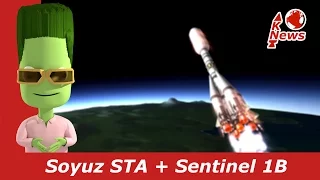 Soyuz Launch! | Sentinel 1B & Microscope | KNews #37