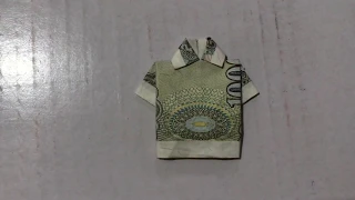 Cách xếp cái áo bằng tiền giấy | Sáng Tạo Origami