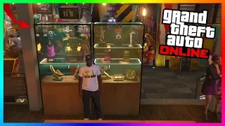 How To Get A COMPLETE Trophy Case, EVERY Plushie & ALL Unlocks At Your Arcade In GTA 5 Online!