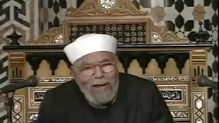 #الشعراوي رحمه الله : الحكمة الأولى في الوجود " أن أشكر لله "