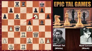 Mikhail Tal vs Bent Larsen - Reykjavik (1957)