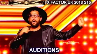 Cezar Ouata from Romania OPERA VOICE SURPRISE | AUDITIONS week 4 X Factor UK 2018