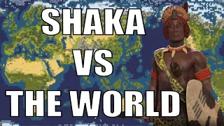 Civ 6 | Shaka Zulu VS THE WORLD #1 - (Deity TSL Zulu Civilization VI)