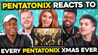 Pentatonix Reacts To Pentatonix Christmas Songs Through The Years