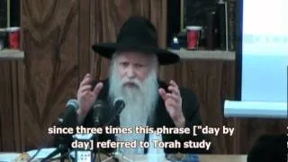 Video blog 3 ● Week of Parashat Tetzaveh - Zachor 5772 ● Rabbi Yitzchak Ginsburgh