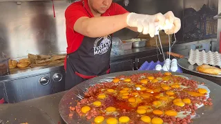 Amazing! - Iron Toast With 1000 Eggs a Day - Turkish Street Food