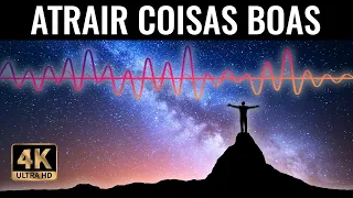 FREQUÊNCIA PARA ATRAIR COISAS BOAS | Ondas Binaurais Lei da Atração | Música Qu|antica