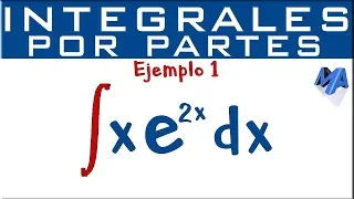 Integración por partes | Ejemplo 1