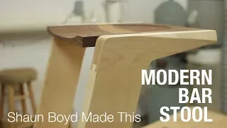 Building a MODERN Bar Stool - Shaun Boyd Made This