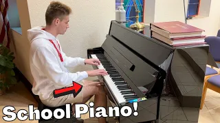 I Played Interstellar on Piano at School!