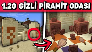 Arkeoloji Yaparken Gizli Piramit Odası Buldum! (Minecraft 1.20 Güncellemesi)