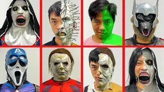 Scary Superhero Transformation Compilation by GreenHero vs