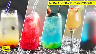 5 Non-Alcoholic Mocktail Drinks | Recipe By Yum Lounge