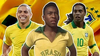 Greatest Brazil XI | Pele, Ronaldo, Ronaldinho!