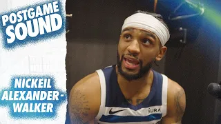 "So Cohesive. It's Great." | Nickeil Alexander-Walker Postgame Sound | 4.27.24