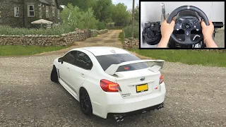 Forza Horizon 4 Subaru WRX STI 2015 (Steering Wheel + Shifter) Gameplay