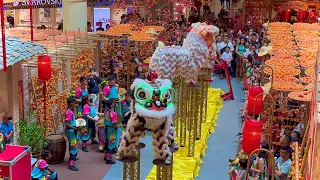 CNY 2024 🐉 Acrobatic Lion Dance @ Mid Valley