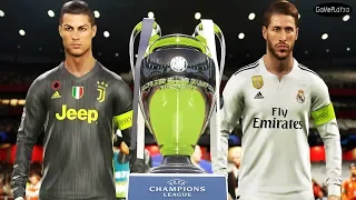 PES 2019 - Real Madrid vs Juventus - Final UEFA Champions League [UCL] - Ronaldo vs Real Madrid