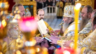 Предстоятель очолив хіротонію архімандрита Іларія (Гаврильця) у єпископа Свалявського