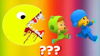 5 Pocoyo & Nina 👧🤮 "Ugh! Disgusting!" Sound Variations in 30 Seconds