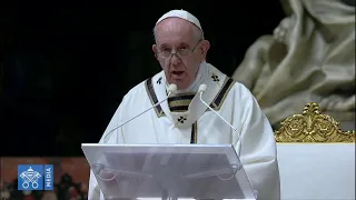 Veglia pasquale, papa Francesco: "Basta guerra, commercio di armi, aborti"