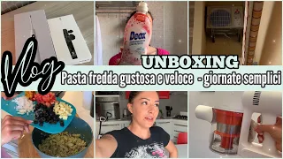 VLOG || HELP nido in balcone 🐦 || PASTA FREDDA || unboxing 📦