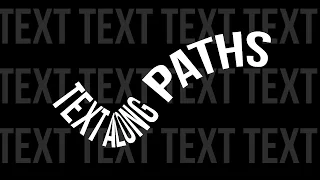 GIMP: Text Along a Path